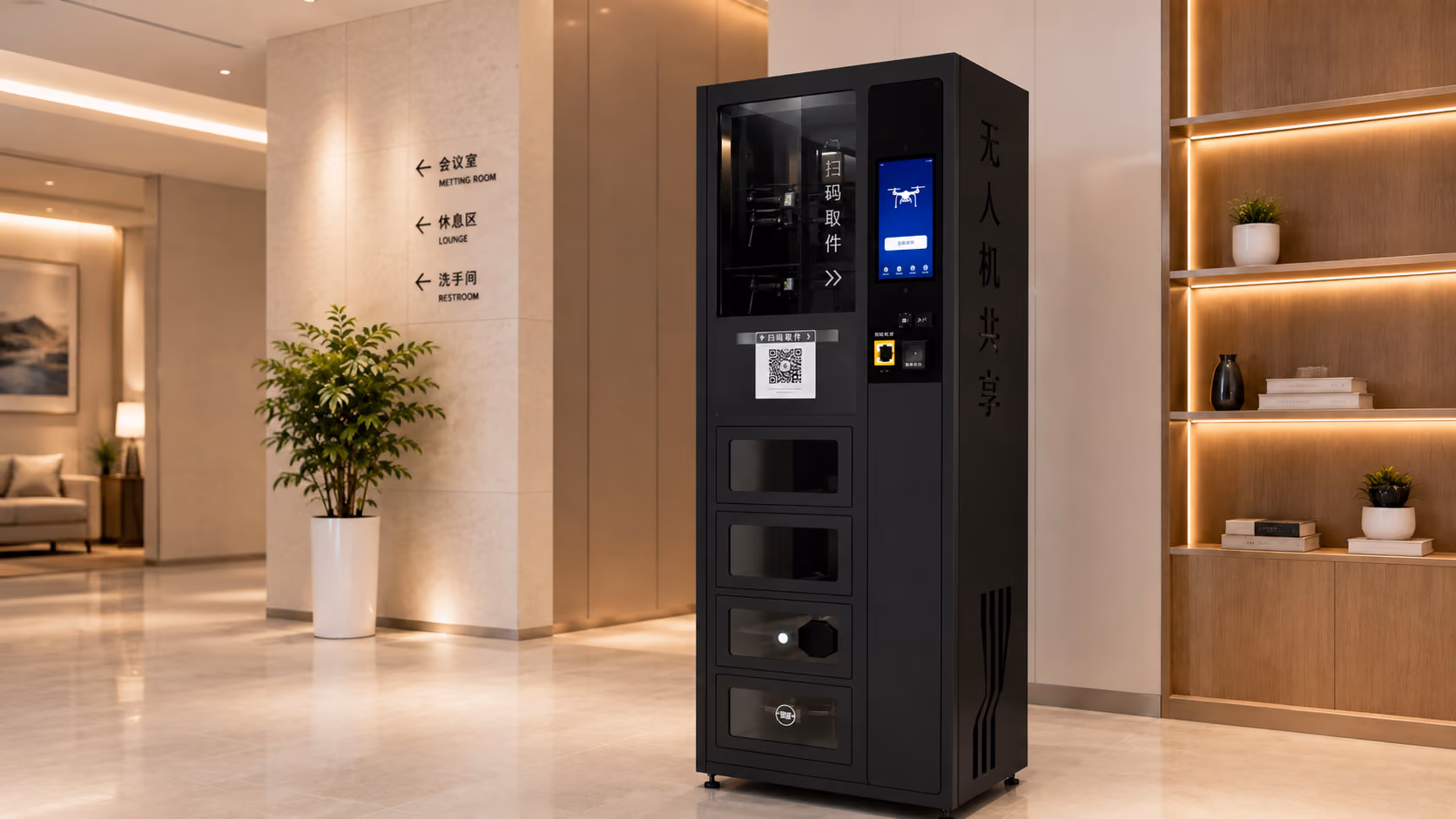无人机共享柜应用场景